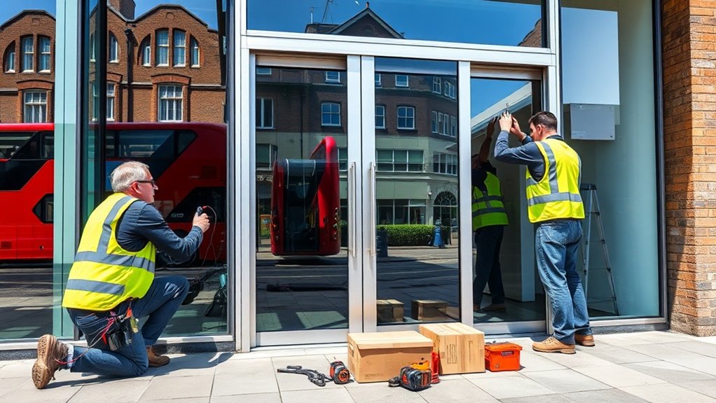 Automatic Door Installation Mitcham