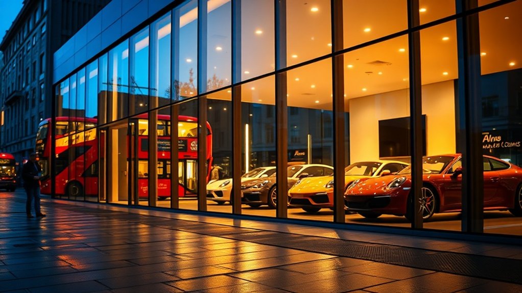 Car Showroom Glazing Mitcham