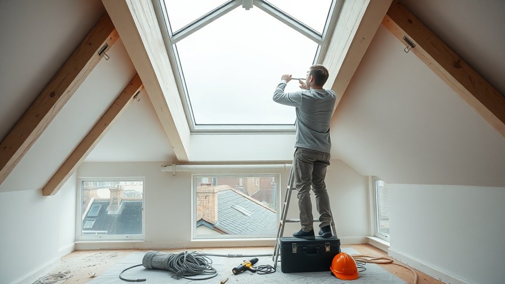 Electric Skylight Installation Mitcham