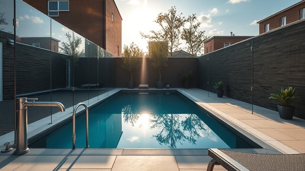 Pool Glass Fencing Mitcham