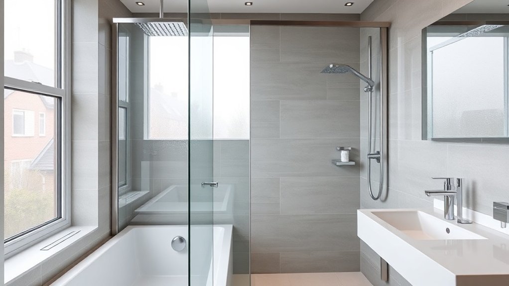 Semi-Frameless Shower Screens Mitcham