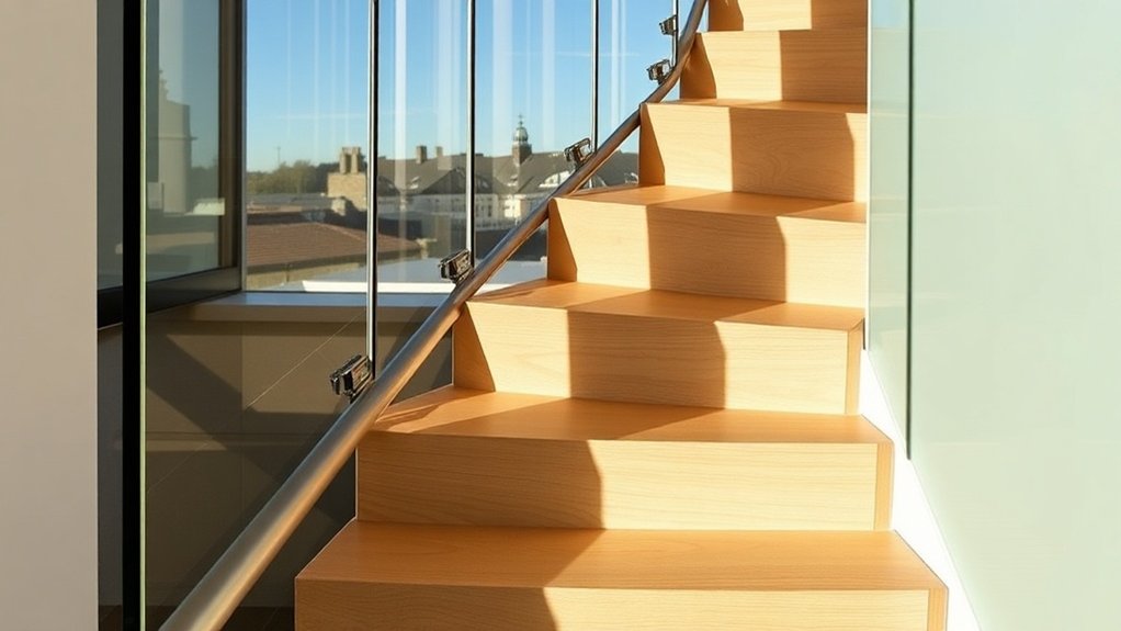 Staircase Glass Panels Mitcham
