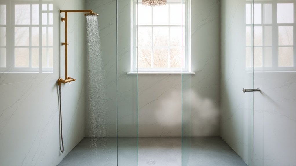 Wet Room Glass Panels Mitcham